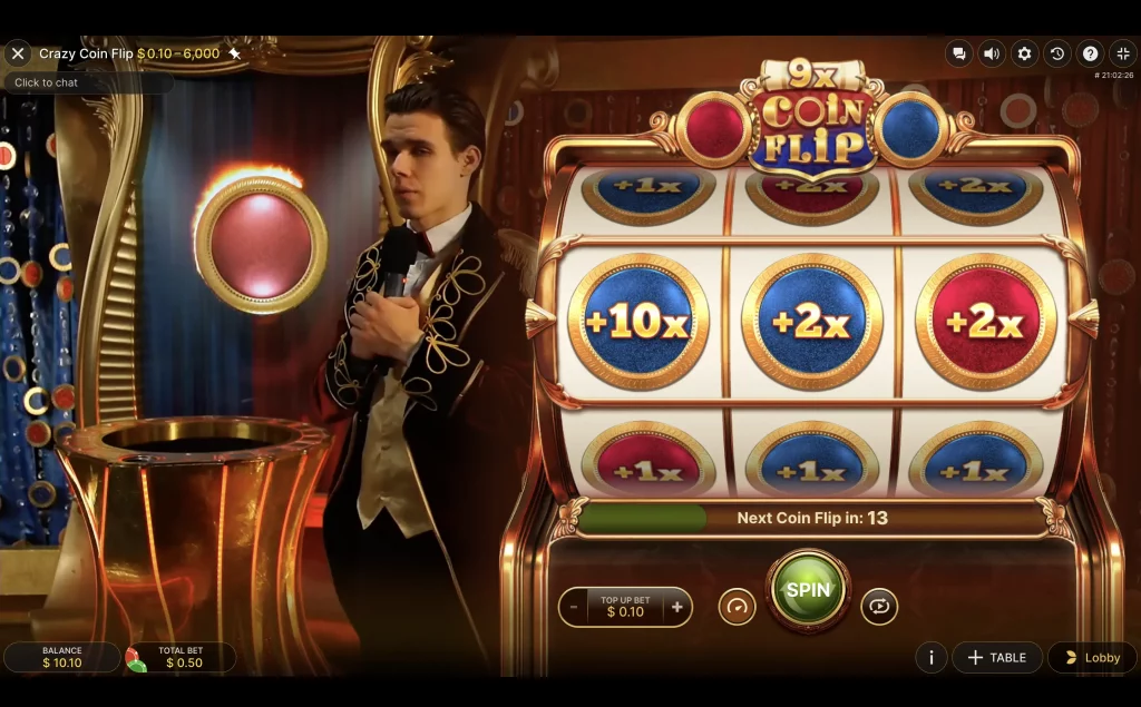 Crazy Coin Flip